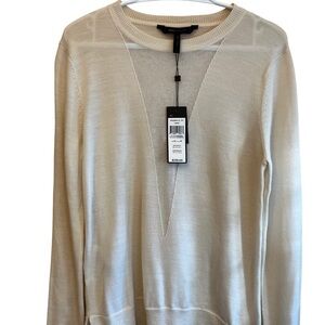 Bcbgmaxazria LS Crew Neck Sweater NWT